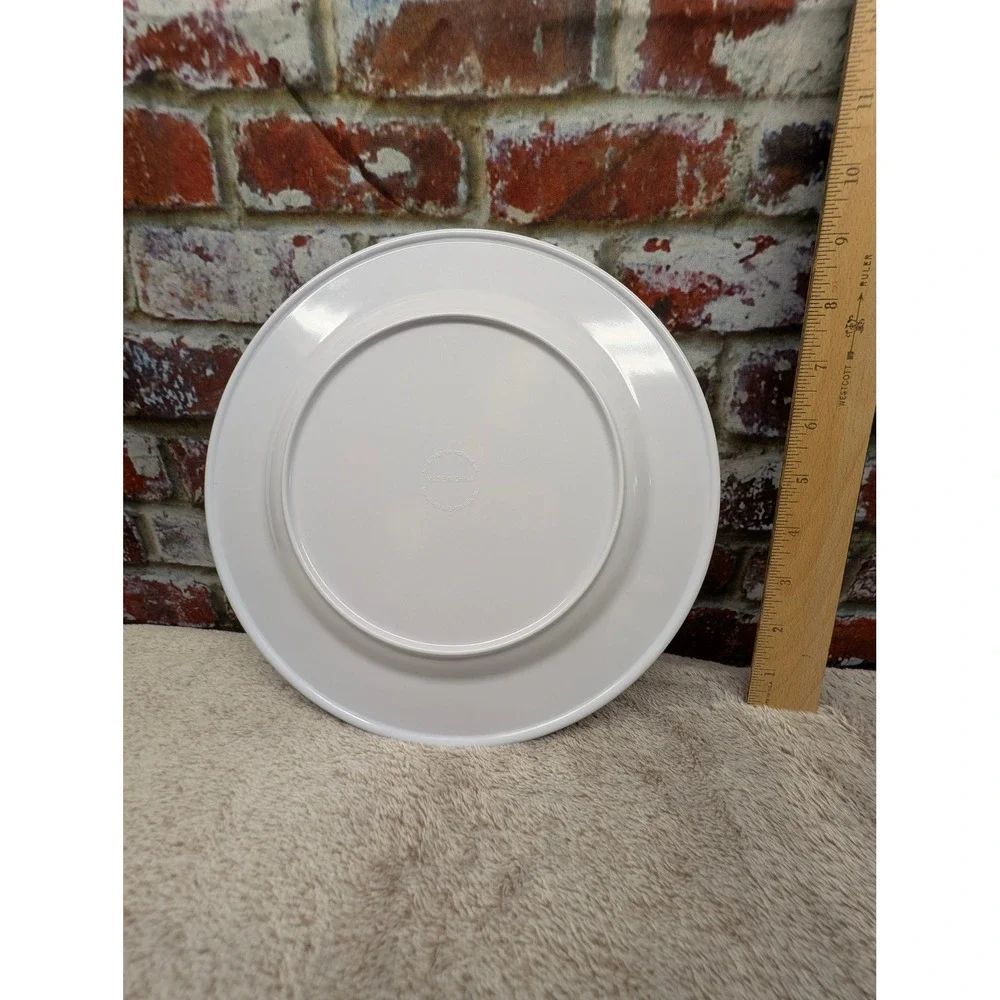 Real Appeal Portion Control Plate Healthy Eating Weight Management Guide White